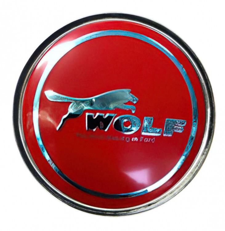 Колпачок ступицы Ford Motorcraft WOLF(63/59/7) красный