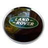 Колпачки на диски 62/56/8 хром со стикером Land Rover