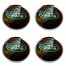 Колпачки на диски 62/56/8 хром со стикером Land Rover