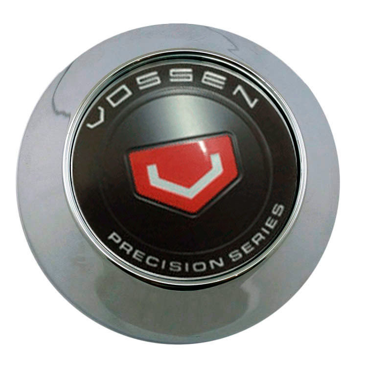 Колпачок на диски Vossen 61/56/9 red black конус 