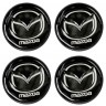 Колпачок центральный Mazda 60/55.5/8 черный 
