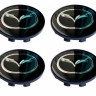 Колпачок на литые диски Mazda 58/50/11 черный 