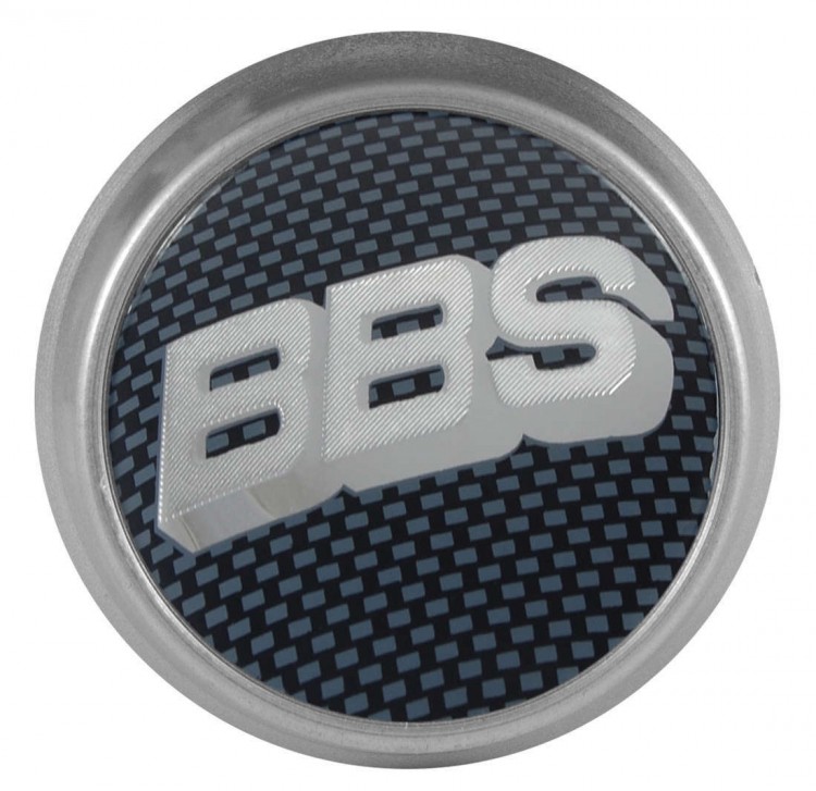 Колпачки на диски ВСМПО со стикером BBS 74/70/9 хром и карбон 