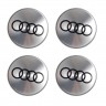 Колпачок на диски Audi 60/55/7 хром