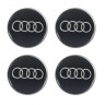 Колпачок на диски Audi 60/55/7 черный