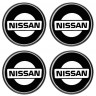 Колпачок центральный Nissan 60/55.5/8 черный 