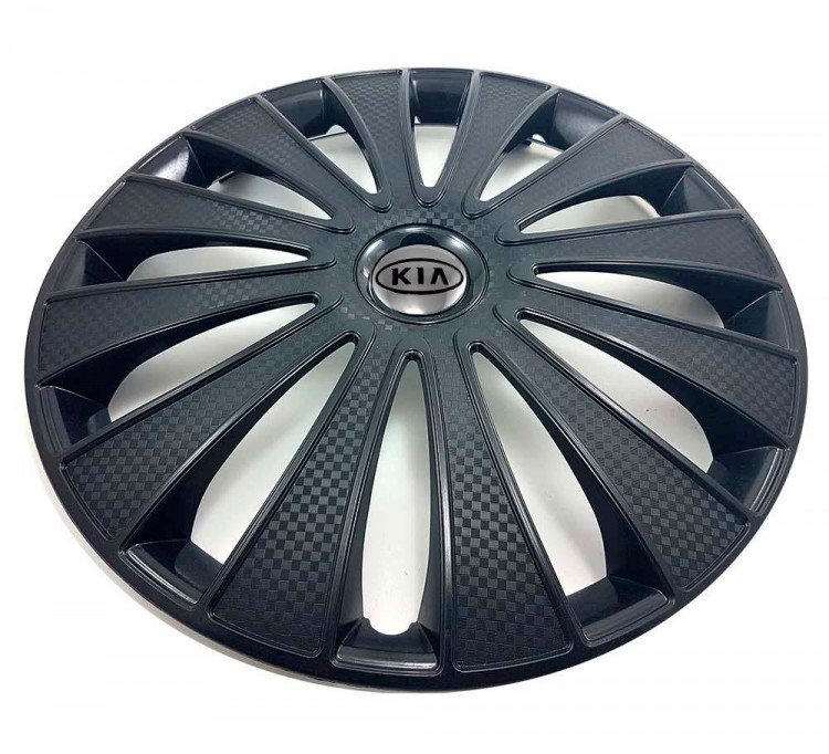 Колпак на колеса KIA GMK Carbon R16 1517043 черный 