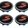 Колпачок на литые диски Mini Cooper New 58/50/11 черный