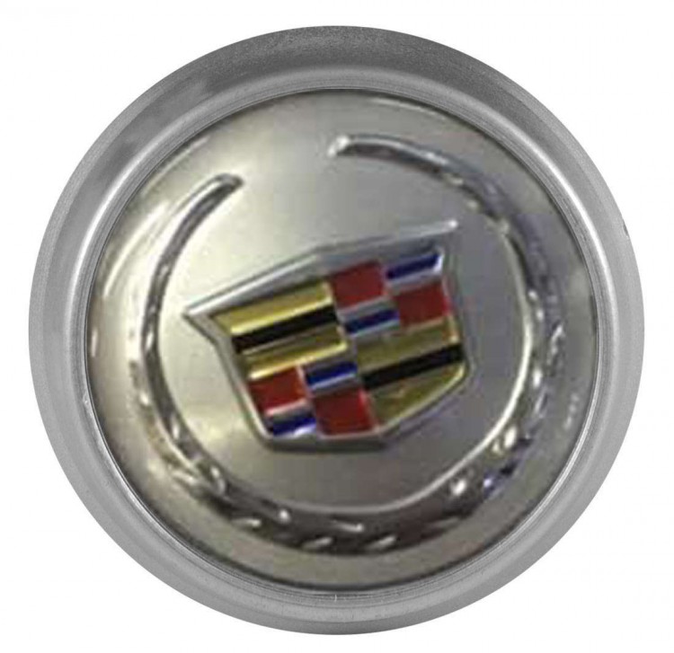 Колпачки на диски ВСМПО со стикером Cadillac 74/70/9 хром 