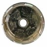 Заглушка ступицы BBS 66/62/9 красный карбон желтый