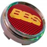 Заглушка ступицы BBS 66/62/9 красный карбон желтый