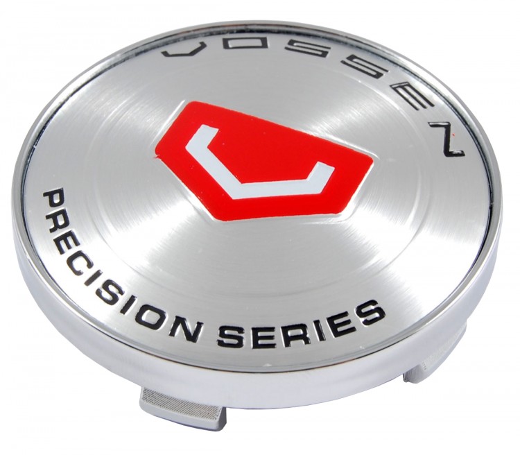 Колпачок на диски VOSSEN 61/56/10 4M0-601-170-JG3 серебро-красный 