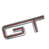3D значок GT 11,3*3,7 см красный
