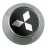 Колпачок на диски Mitsubishi 64/60/6 хромированный конус