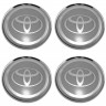 Набор колпачков на диски Toyota 62/56/8  серый