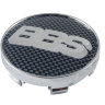 Колпачок на диски BBS 60|56|9 черный-хром