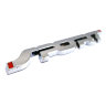 3D значок из металла Sport 13*1,9 см, цвет - хром