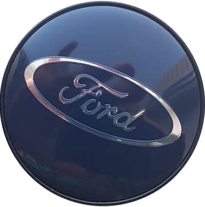 Колпачок ступицы Ford 60/56/9 синий-хром 