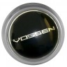 Колпачки на диски ВСМПО со стикером Vossen 74/70/9 хром черный 