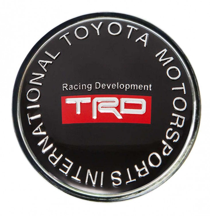 Колпачок ступицы Toyota TRD (63/59/7) черный