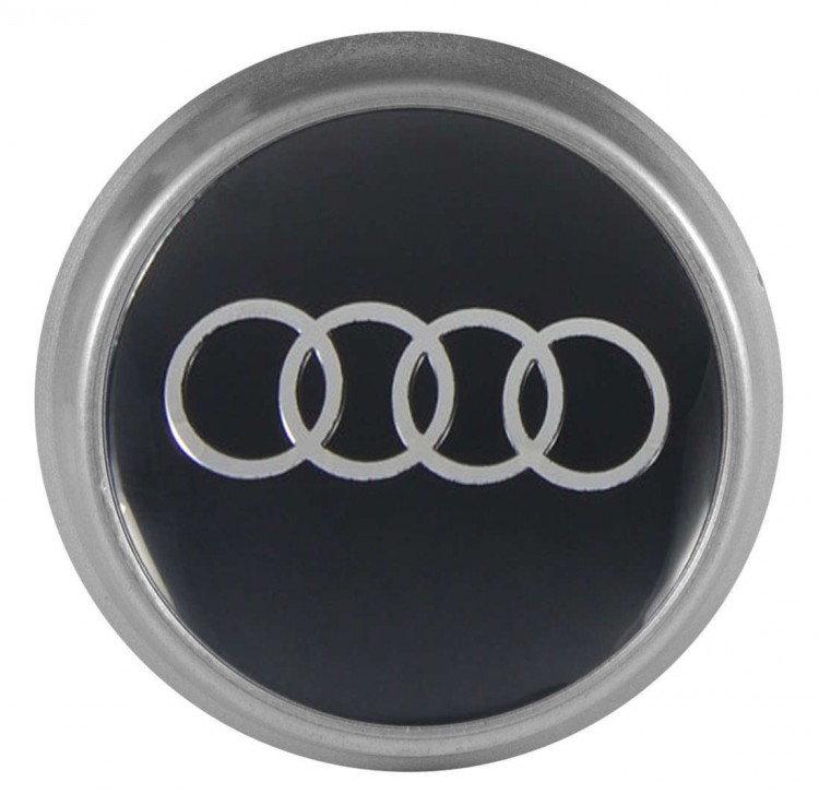 Заглушка на диски Audi 74/70/9 черный