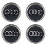 Заглушка на диски Audi 74/70/9 черный