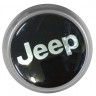 Колпачки на диски ВСМПО со стикером Jeep 74/70/9 хром черный 