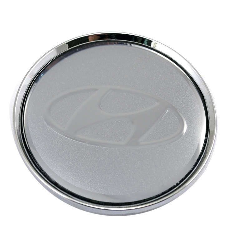 Колпачок ступицы Hyundai 63/58/8 хром 