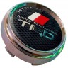 Заглушка ступицы Toyota TRD 66/62/9 карбон/черный 