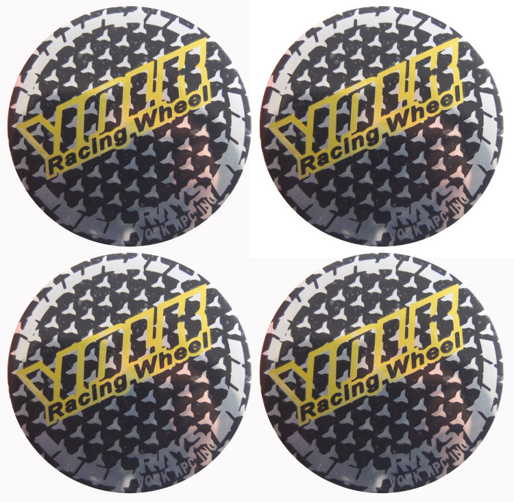 Наклейки на диски Volk Racing сфера 56 мм 