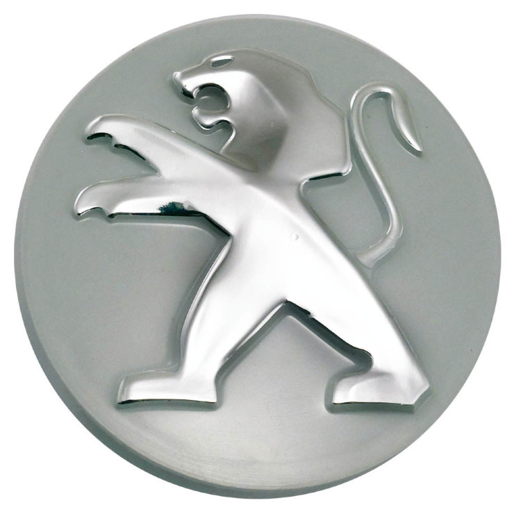 Колпачок на диски Peugeot TG 60/54/12 milk/chrome 
