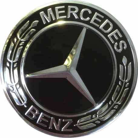 Колпачок на диски Mercedes 60/56/9 черный new