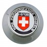Колпачок на диски HRE 64/60/6 хромированный конус