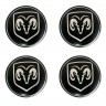 Колпачок ступицы Dodge (63/59/7) хром и черный