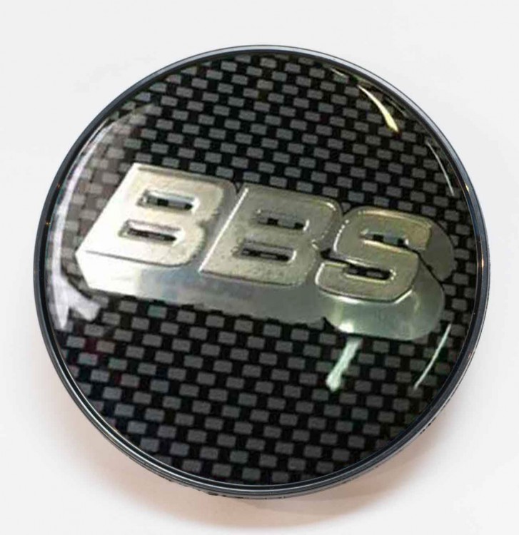 Колпачок литого диска BBS 75/59/15 черный 