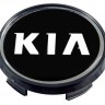 Заглушка ступицы KIA 66/62/10 black