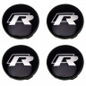 Колпачки для дисков Volkswagen R 60/56/9 черный