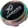 Заглушка ступицы Hamann 66/62/9 хром черный 