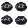 Колпачки на диски Hyundai 65/60/12 черный
