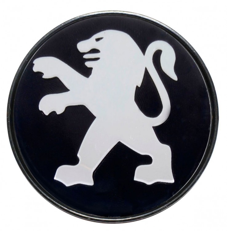 Колпачок на диски Peugeot 50/42/15 black  