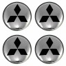 Колпачок литого диска Mitsubishi 63/59/7 хром