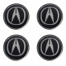 Колпачок ступицы Acura (63/59/7) хром и черный