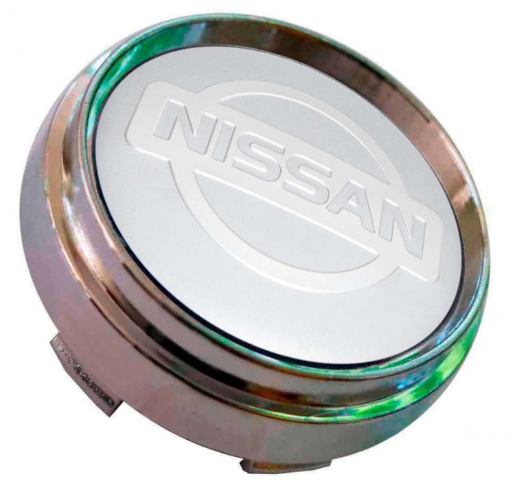 Заглушка ступицы Nissan 66/62/9 хром