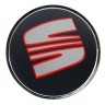 Колпачок ступицы Seat (63/59/7) хром и черный