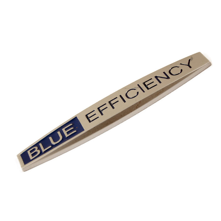 BlueEFFICIENCY шильдик металлический 98*18 мм 