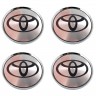 Колпачок ступицы Toyota 63/58/8 хром черный