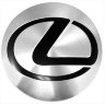 Колпачок ступицы Lexus 62/55/10 стальной стикер