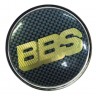 Колпачок ступицы BBS (63/59/7) карбон и золото
