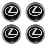 Колпачки на диски ВСМПО со стикером Lexus 74/70/9 хром 