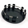 Колпачок на диски Replica d55 59/55/12 черный с бортиком